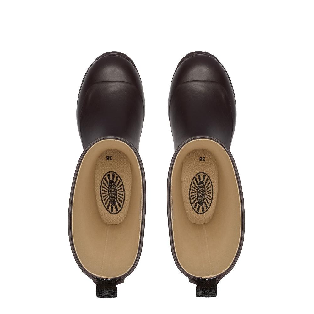 Superga 799 RUBBER BOOTSBROWN DARK Black Friday Prezzi