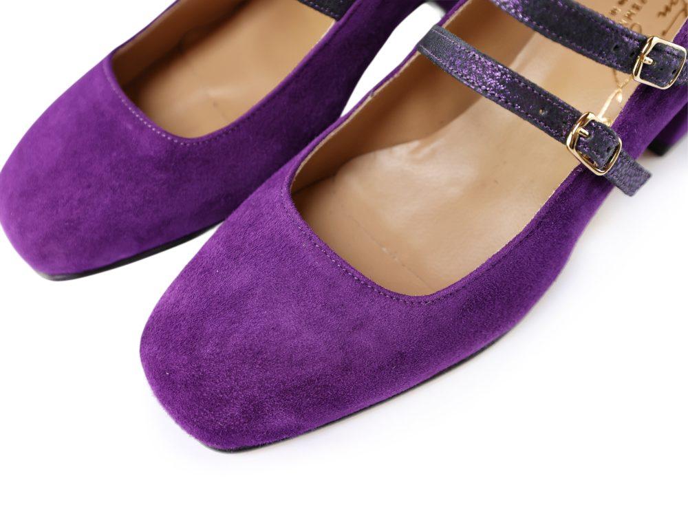 Ton Goût Décolleté Gita Viola 50% di sconto con spedizione gratuita