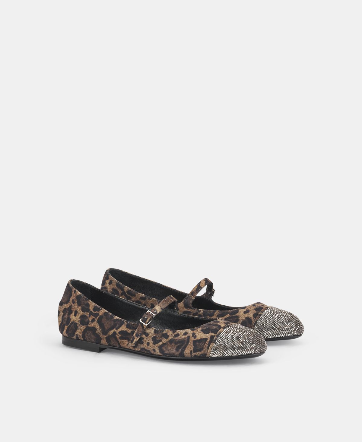 Agl Ballerina con puntina strass Brown Milly Strass Outlet