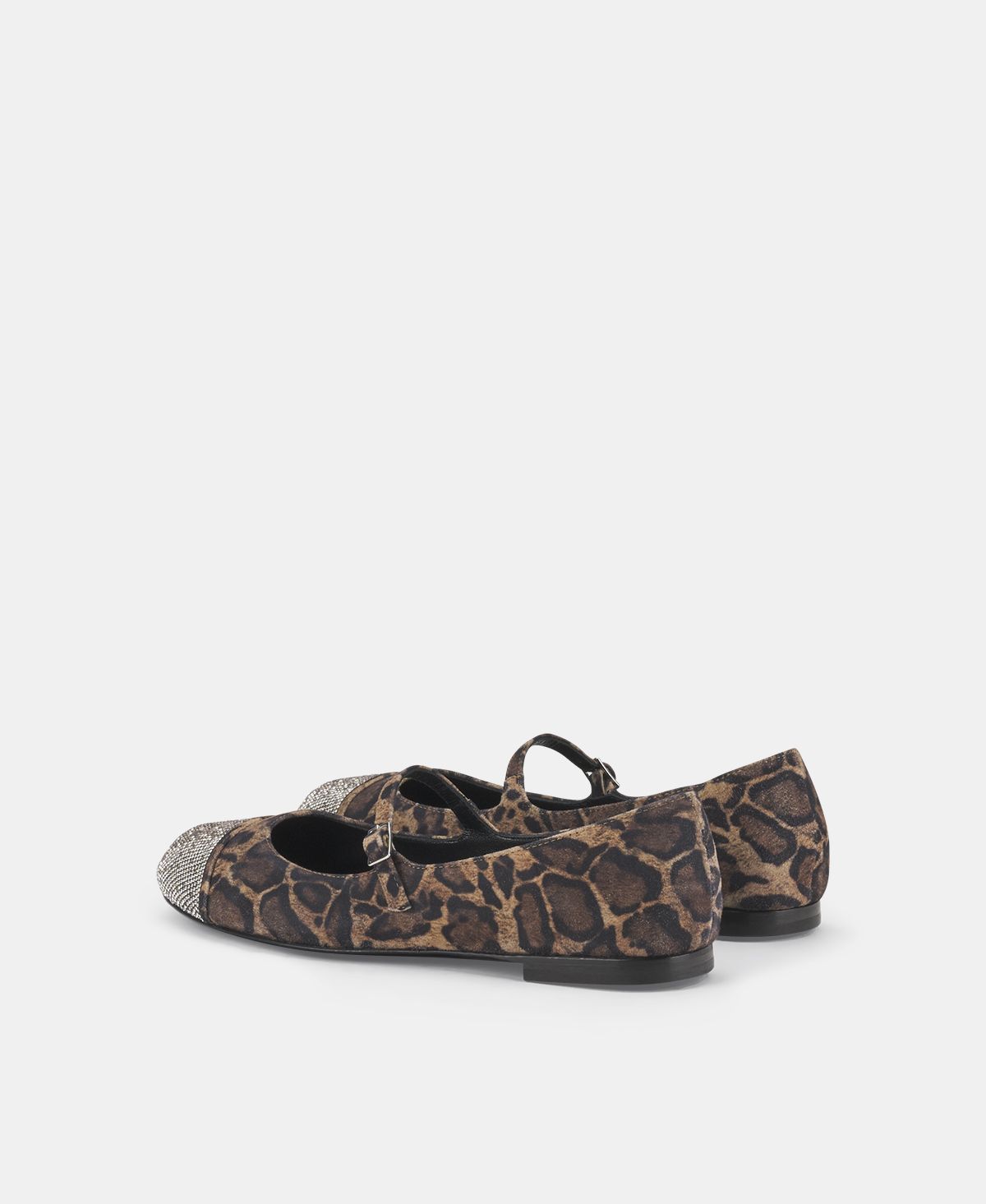 Agl Ballerina con puntina strass Brown Milly Strass Outlet