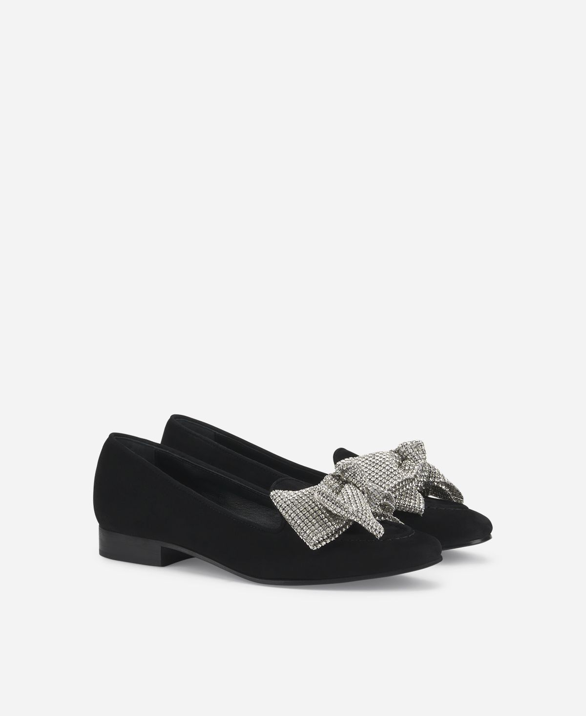 Agl Loafer con fiocco Nero Costanza Ribbon Saldi