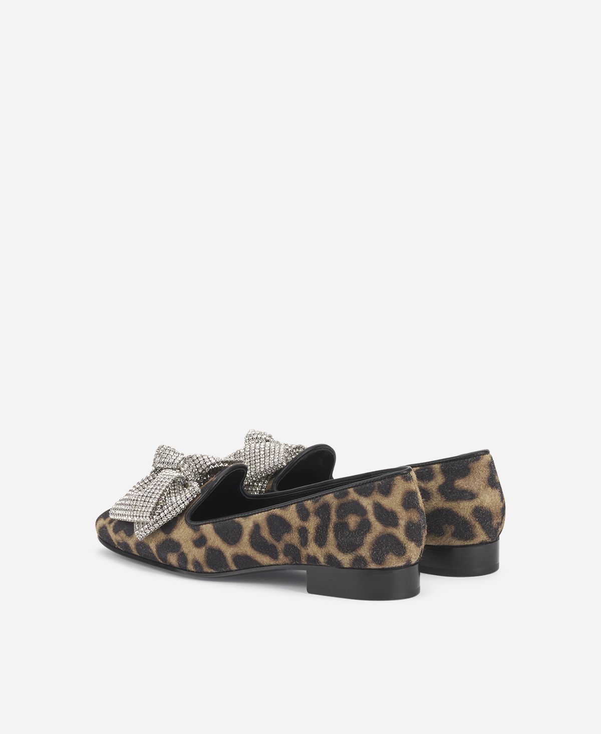 Agl Loafer con fiocco Stampa leopard Costanza Ribbon Offerte