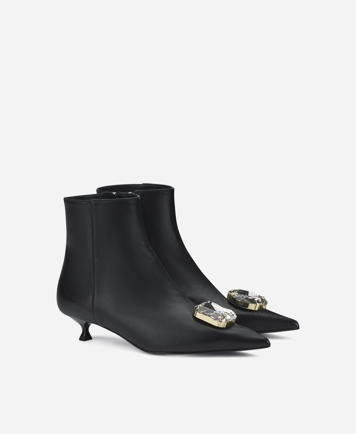 Agl Stivaletto con cristalli Nero Lenor bootie Crystal Vendita Economica