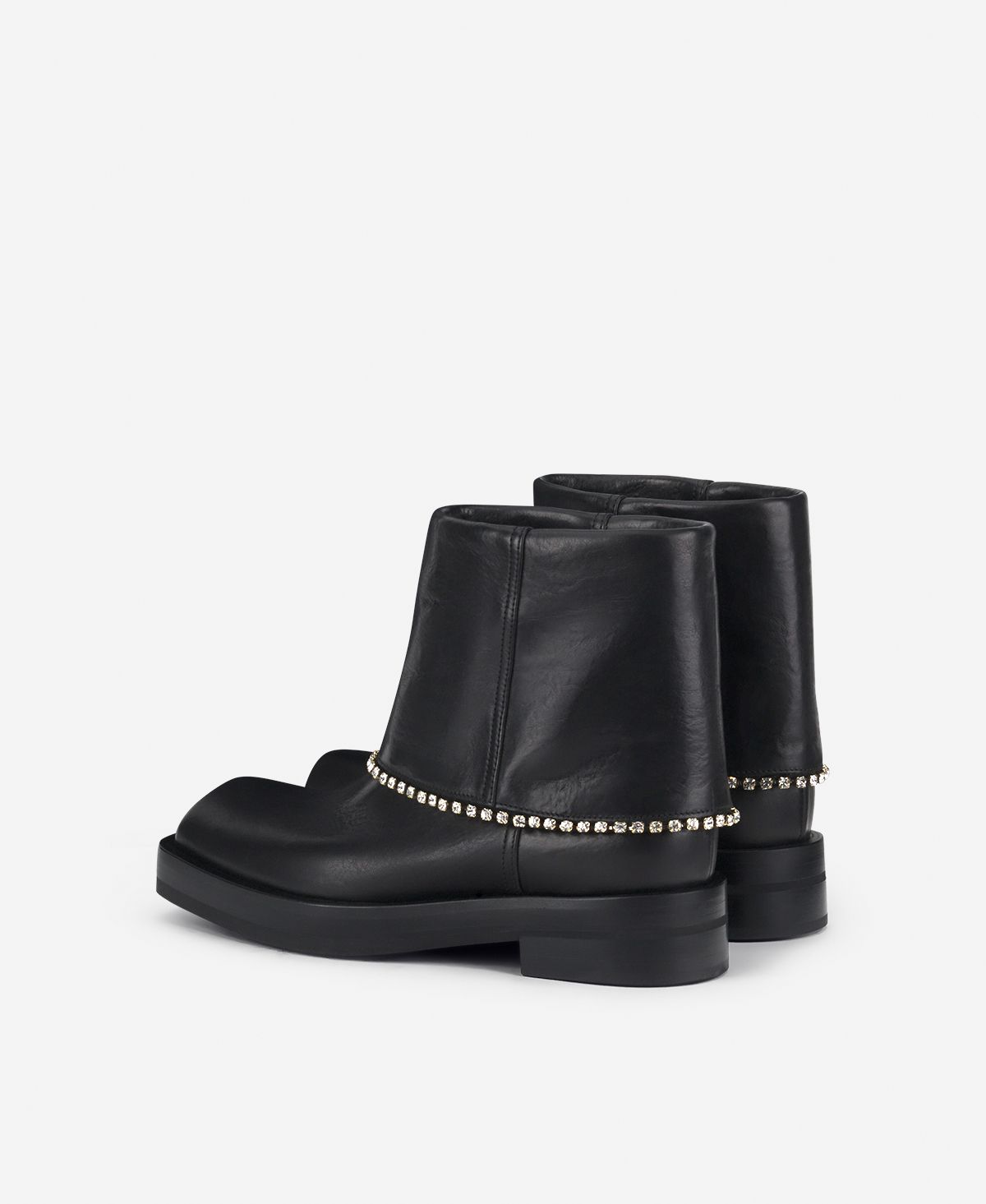 Agl Stivaletto texano con strass Nero Rina Strass Offerta temporanea