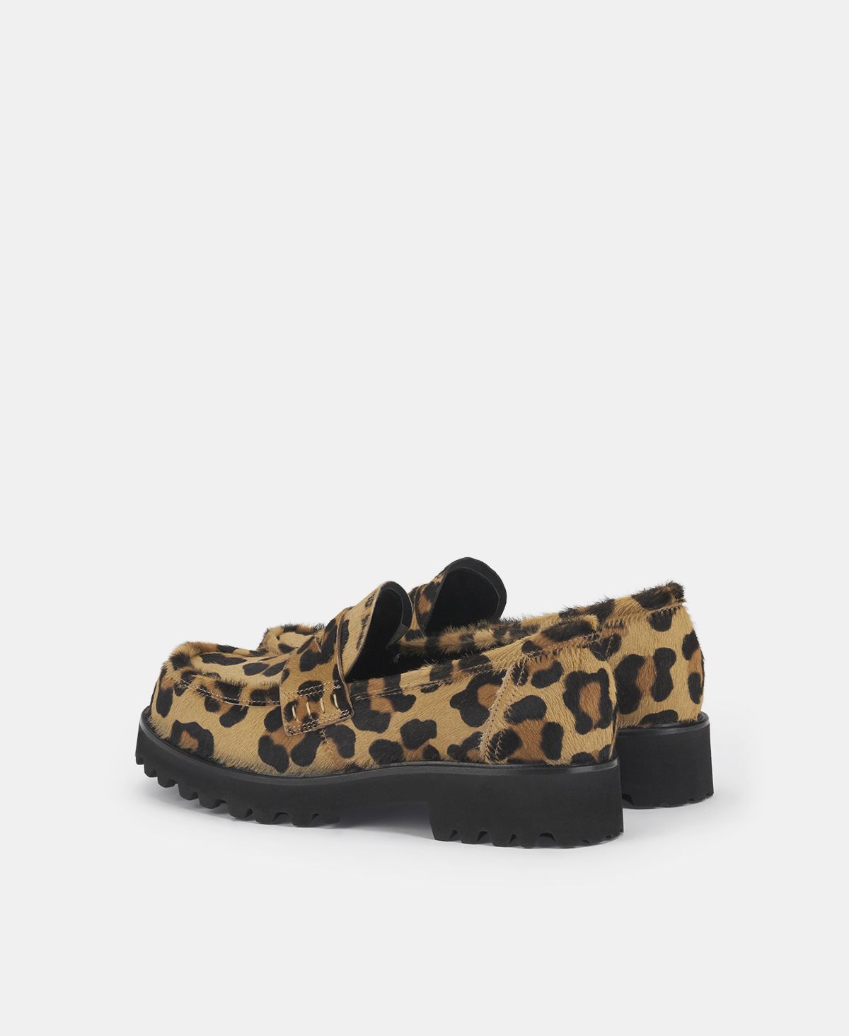 Agl Mocassino animalier con suola chunky Stampa leopard Goldie Shopping Online
