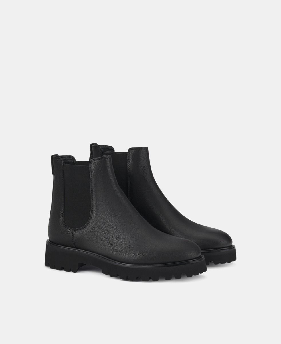 Agl Stivaletto con elastici Nero Goldie Beatle Prezzo Ridotto