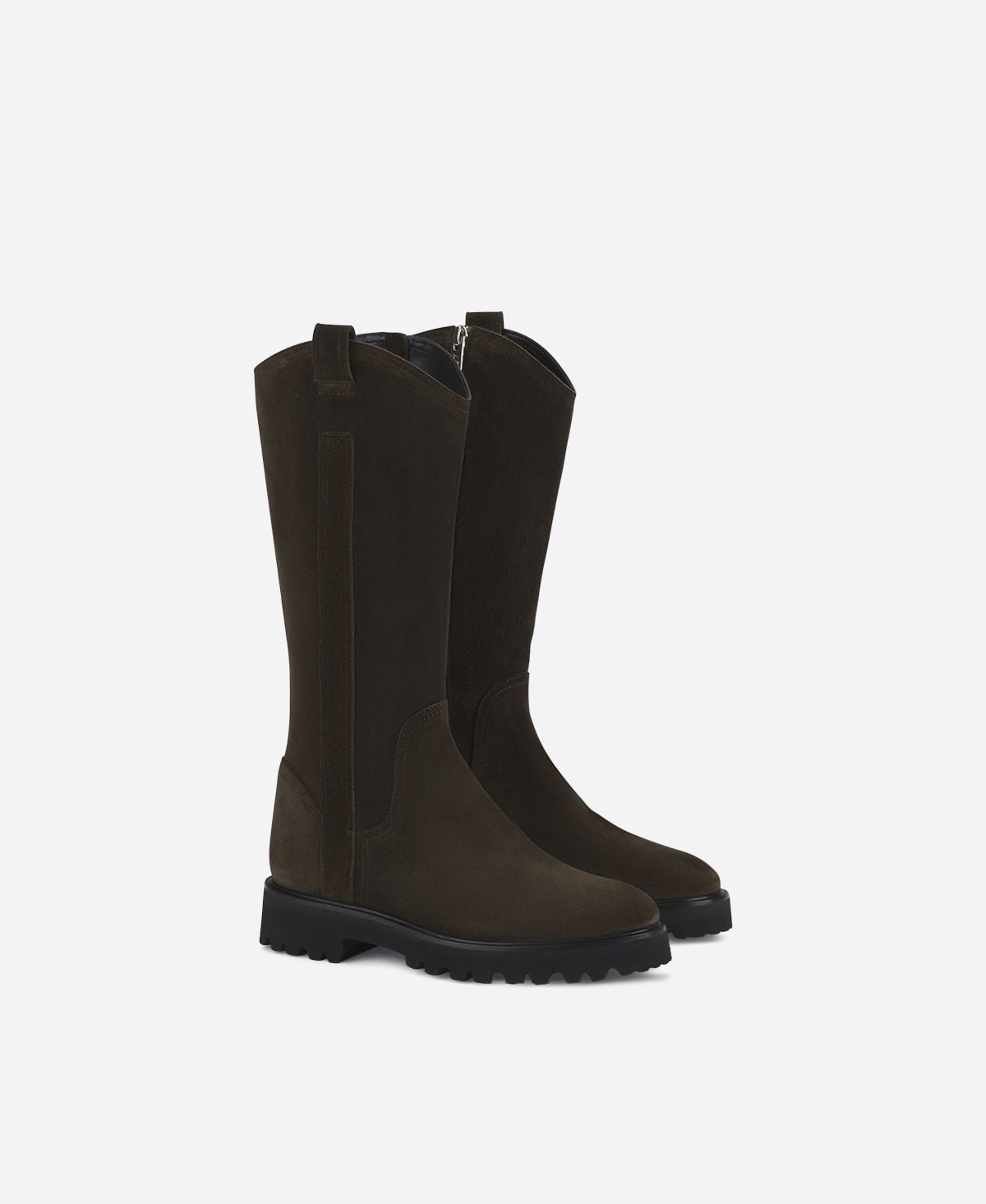 Agl Stivale in velour waterproof Brown Goldie Boot Sconto