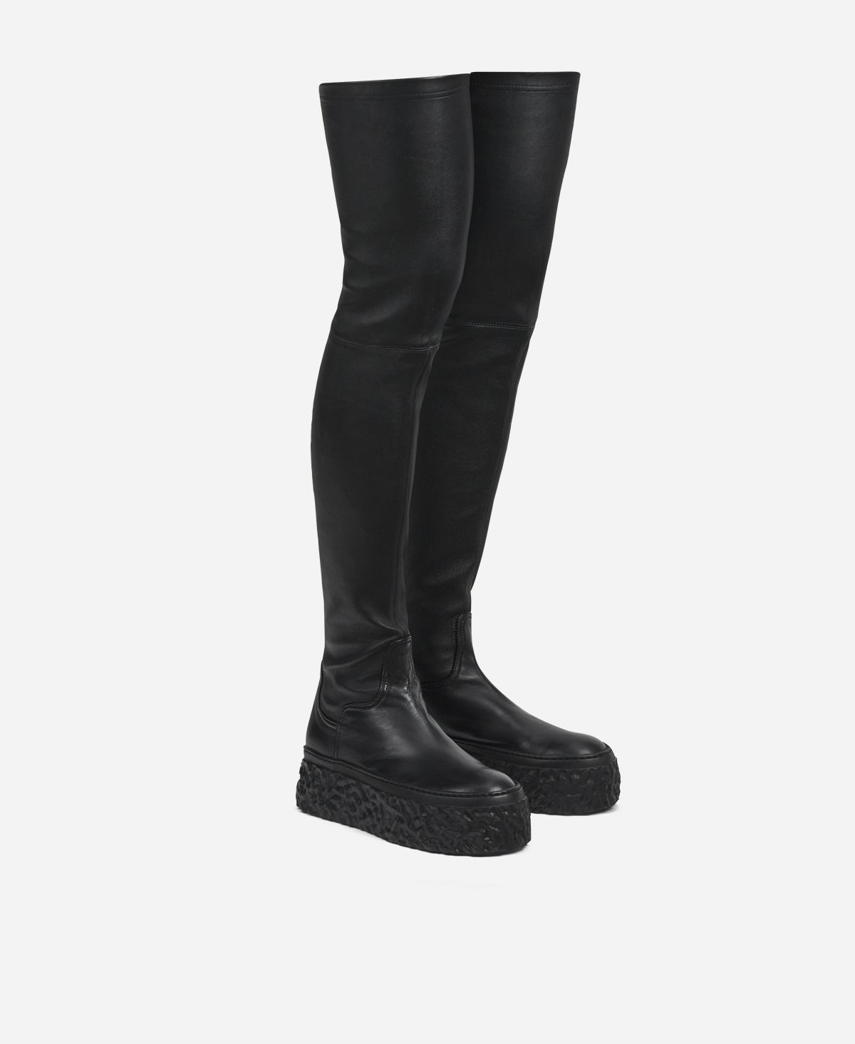 Agl Stivale cuissard stretch Nero Magma Boot Economico