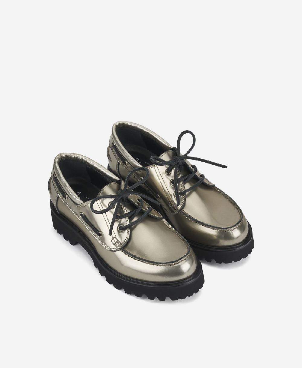 Agl Stringata metal Platino Goldie Barca In Vendita