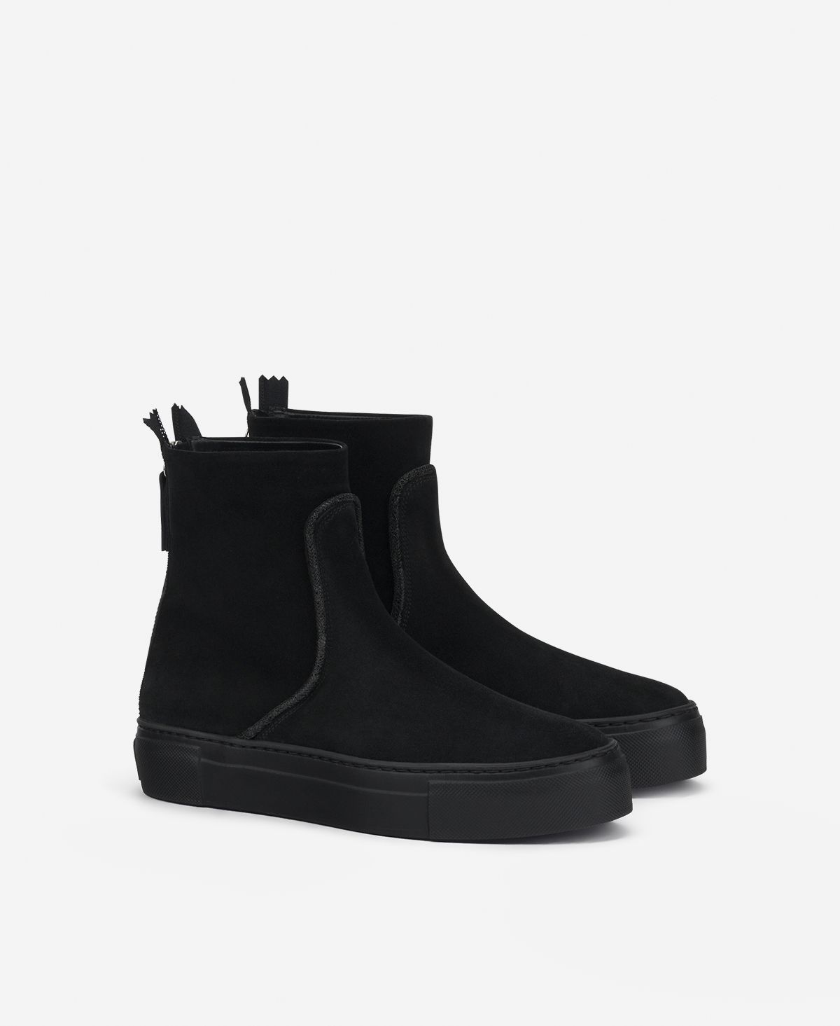 Agl Sneaker in velour con strass Nero Meghan strass Negozio