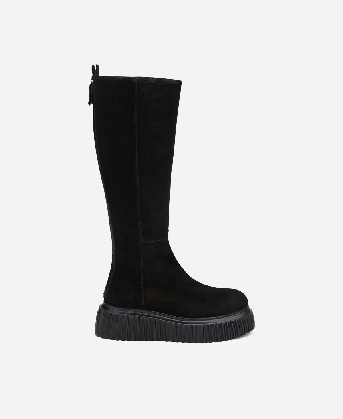 Agl Stivale in velour Nero MILAGROS BOOT Moda