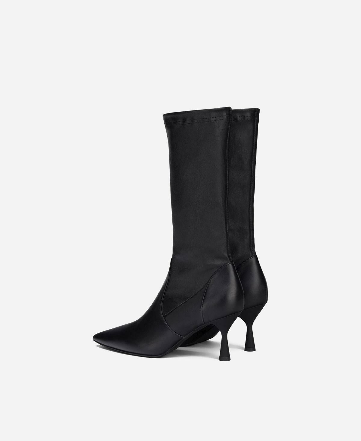 Agl Stivaletto in pelle stretch Nero LILLY 2025