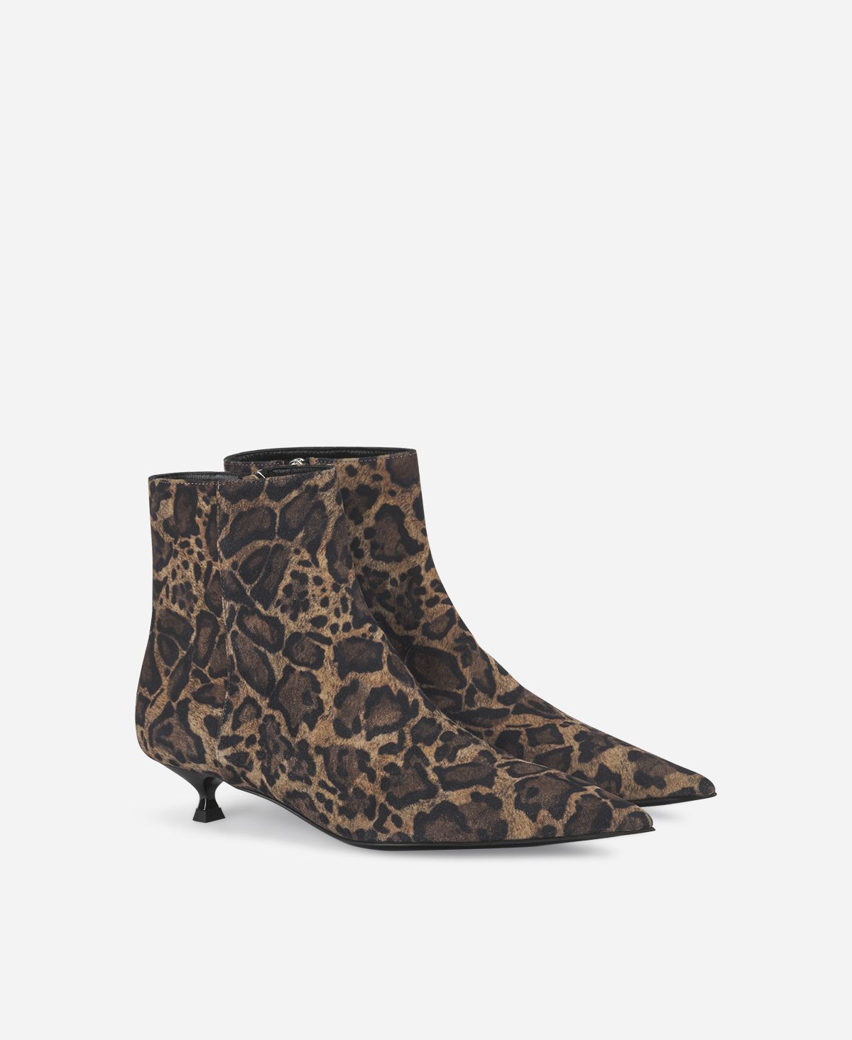 Agl Stivaletto animalier Brown Lenor Bootie Qualità