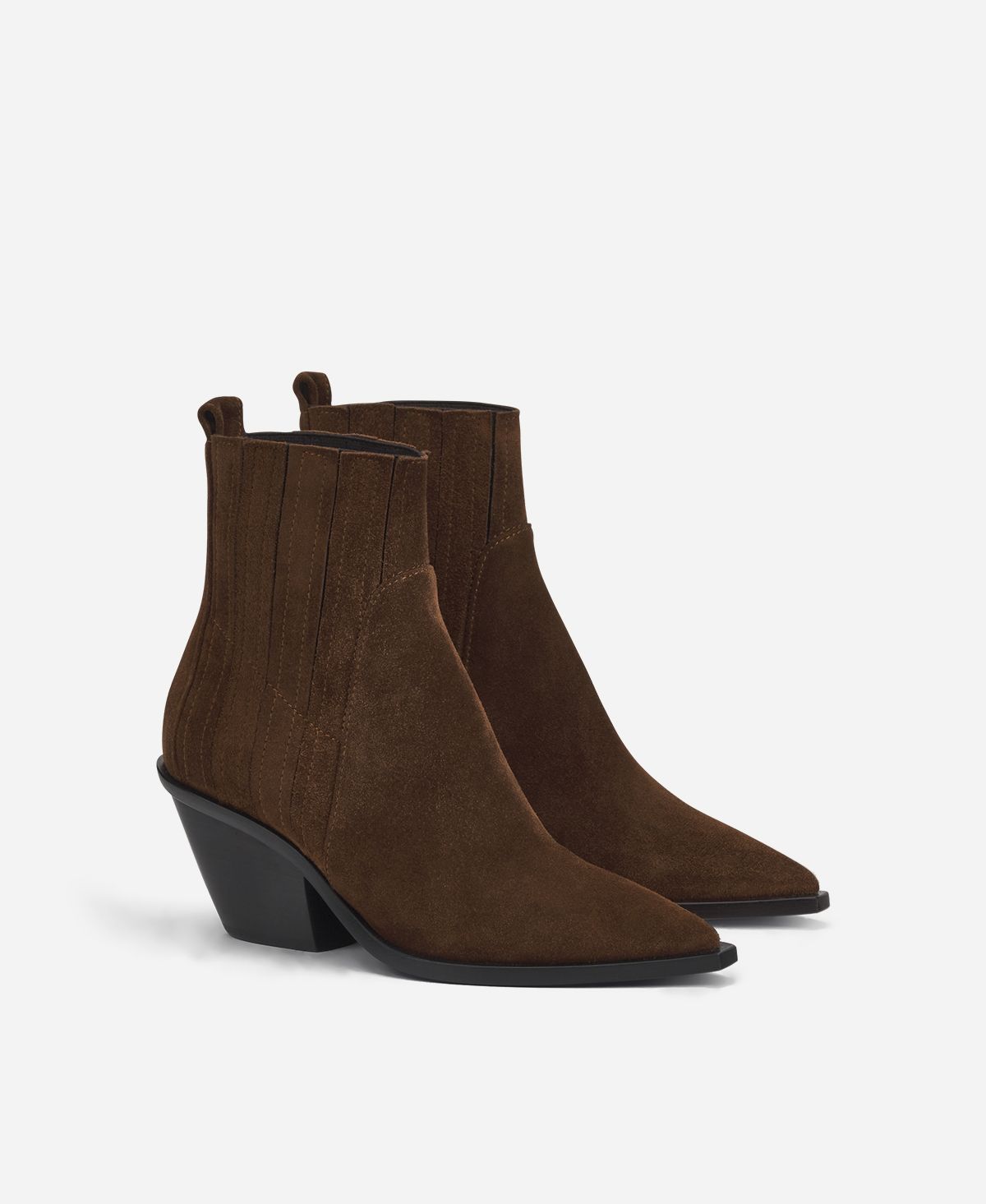 Agl Texano in velour Cuoio Roberta Beat Negozi Online