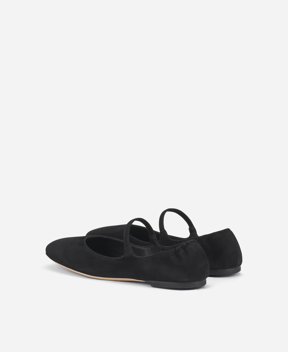 Agl Ballerina in velour Nero Iris Prezzo Ridotto
