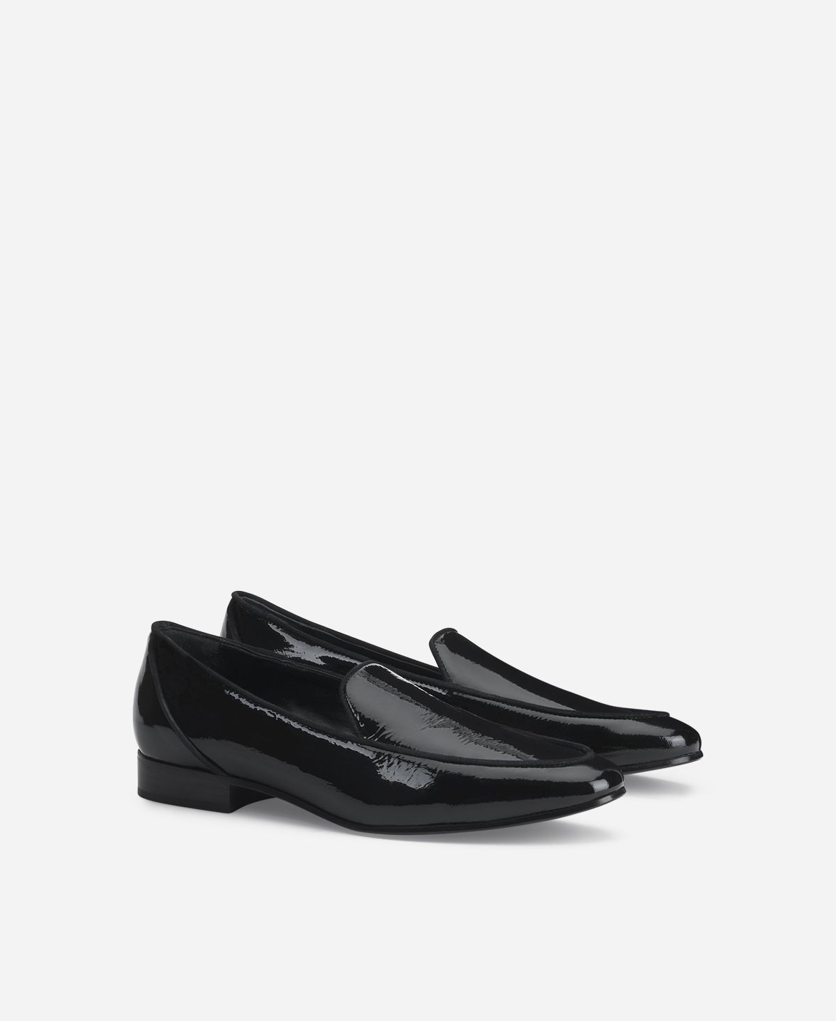 Agl Loafer con profili in suede Nero Costanza Edge Presa
