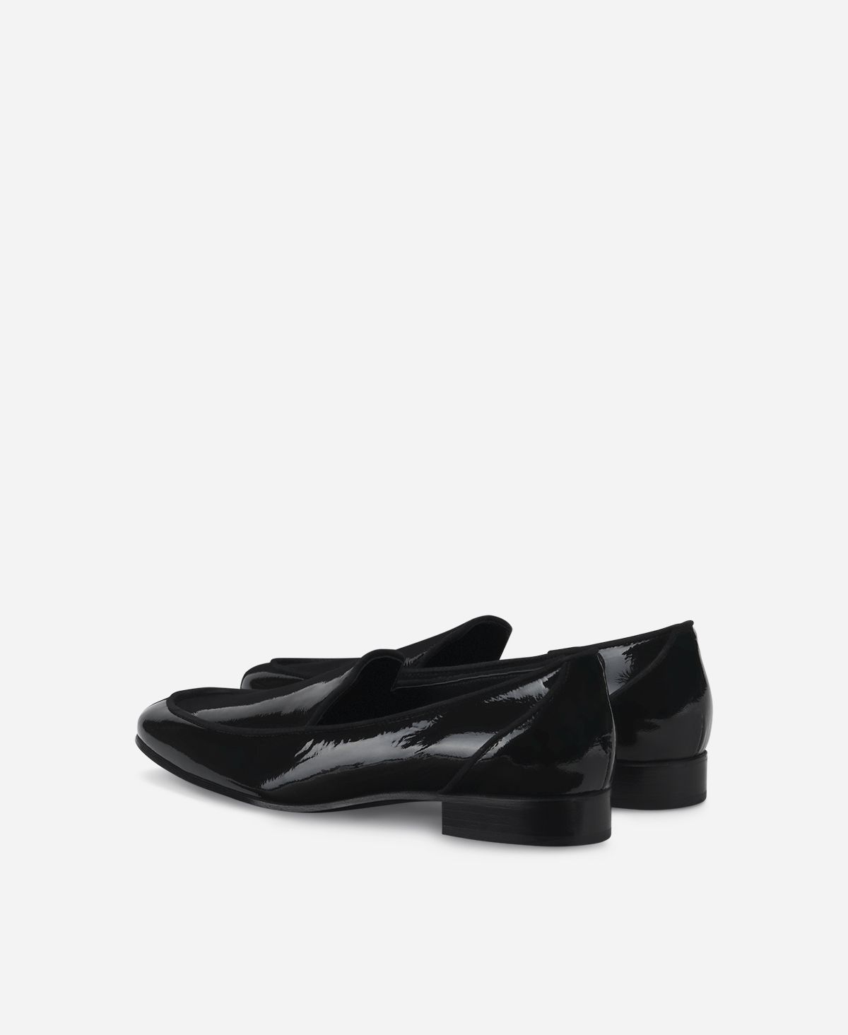 Agl Loafer con profili in suede Nero Costanza Edge Presa