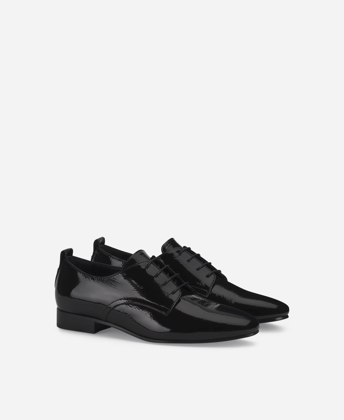 Agl Stringata in vernice Nero Costanza Derby Sconto