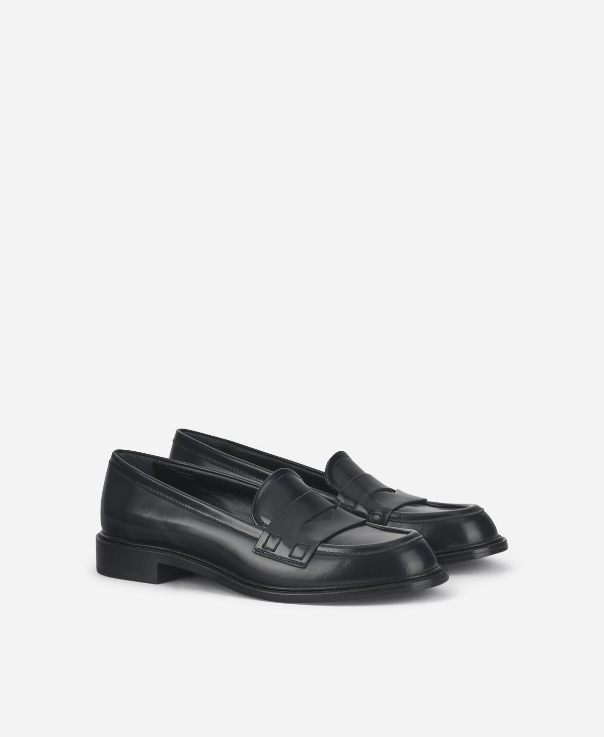 Agl Mocassino in pelle Blu notte Olivia Online