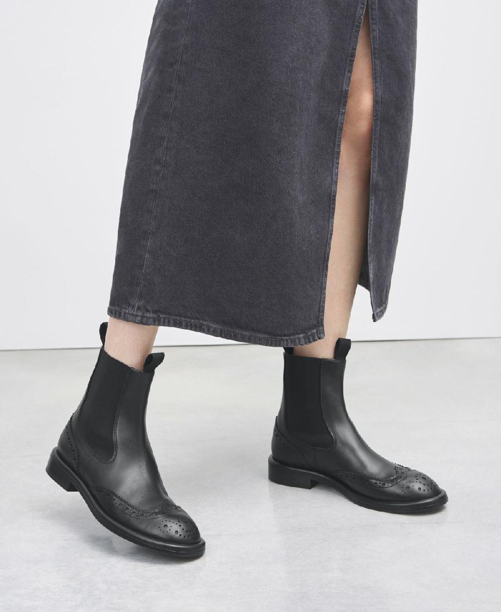 Agl Stivaletto con elastici Nero Alison Beat Saldi