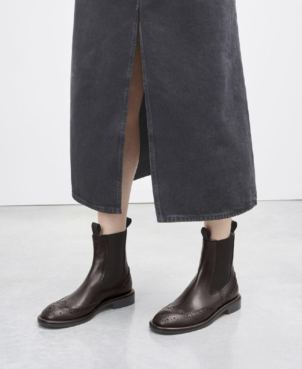 Agl Stivaletto con elastici Brown Alison Beat Offerte