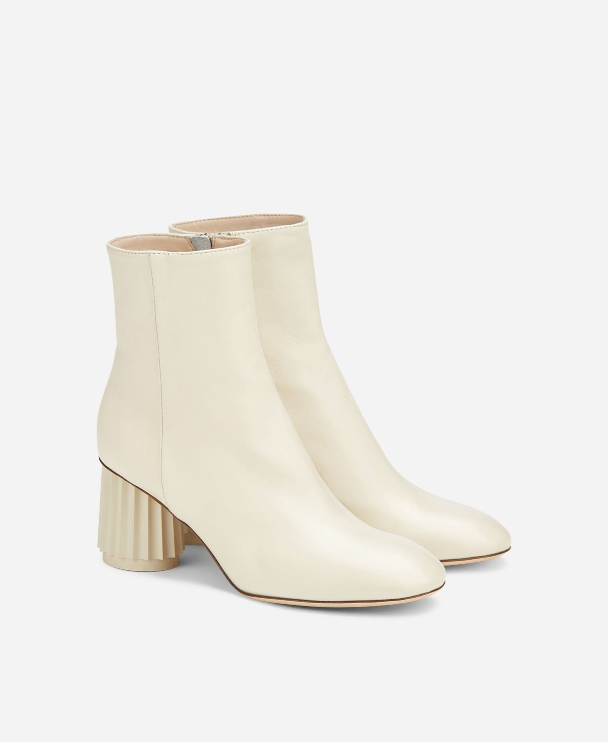 Agl Stivaletto con tacco design Crema Dorica M Bootie In Linea