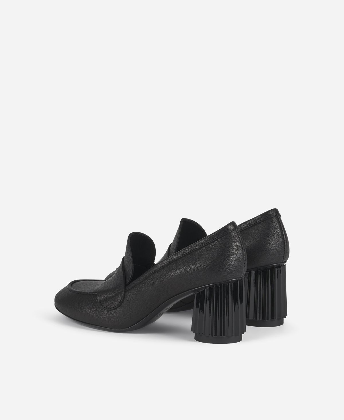Agl Mocassino con tacco Nero Dorica M Moc Nuovo