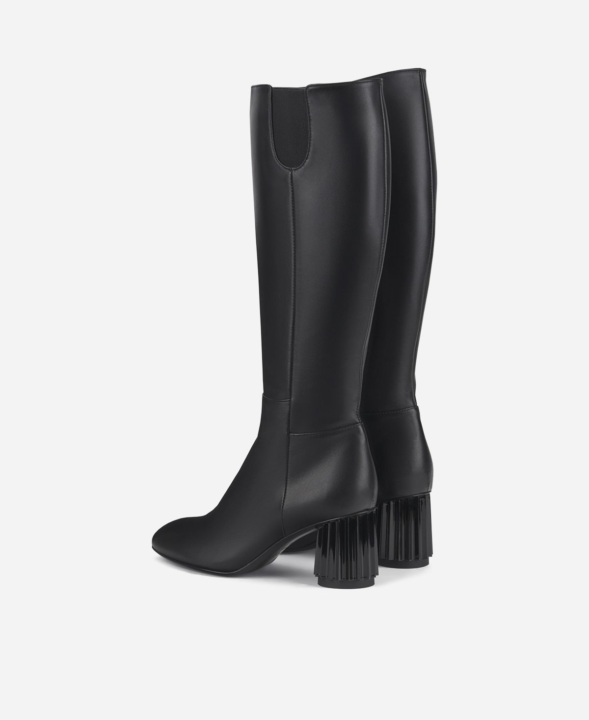 Agl Stivale con tacco Nero Dorica M Boot Qualità