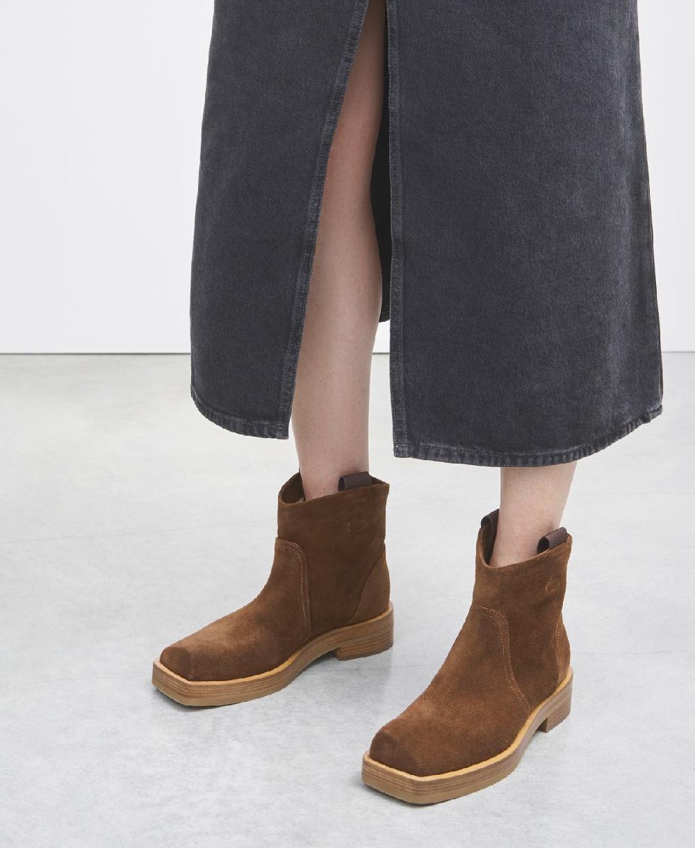 Agl Stivaletto texano Cuoio Rina Low Promozione