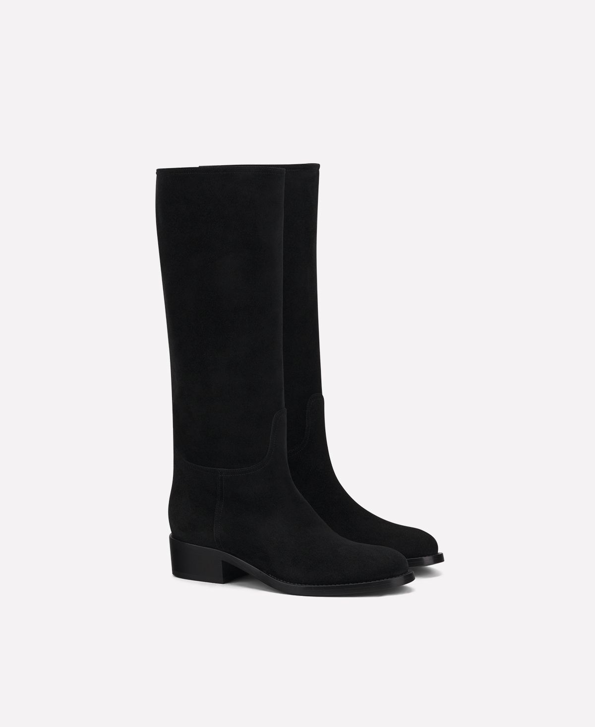 Agl Stivale in velour waterproof Nero Georgia Pezzi Unici