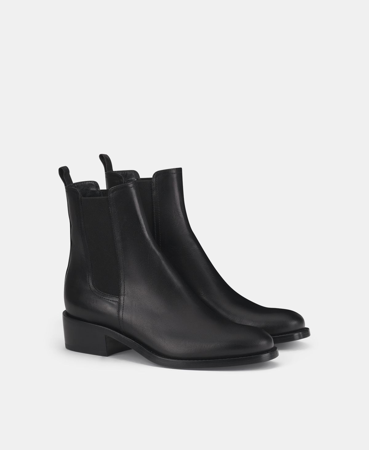 Agl Beatle in pelle Nero Georgia Beat Qualità Garantita