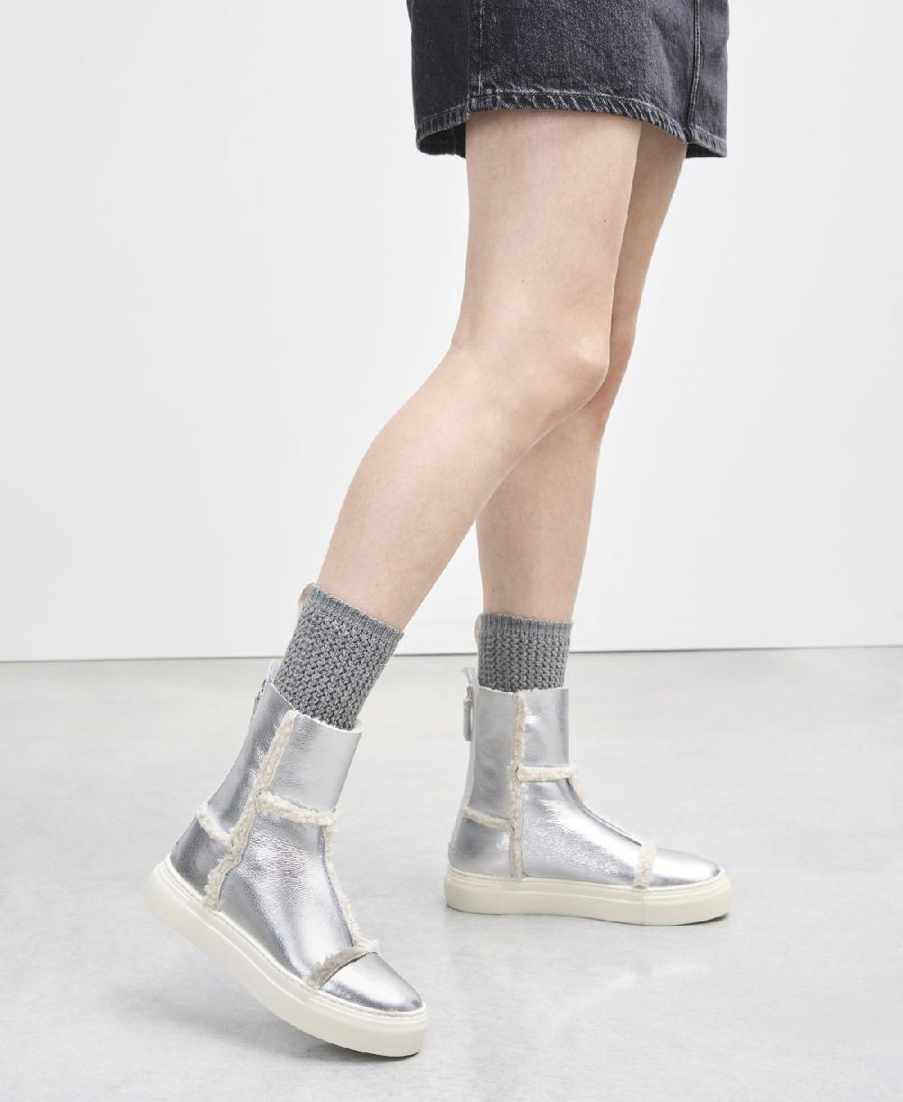 Agl Sneaker in eco montone Argento Rosy Affare Del Giorno