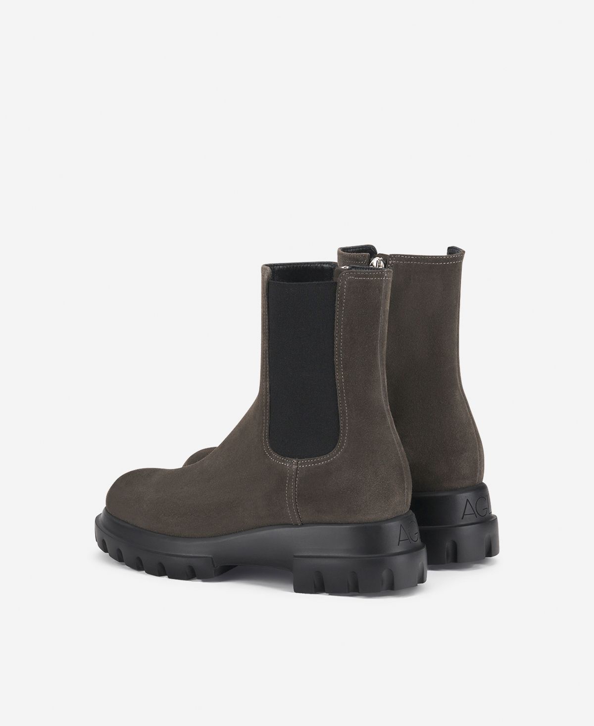 Agl Stivaletto in crosta Grigio Chunky Beat Sconto