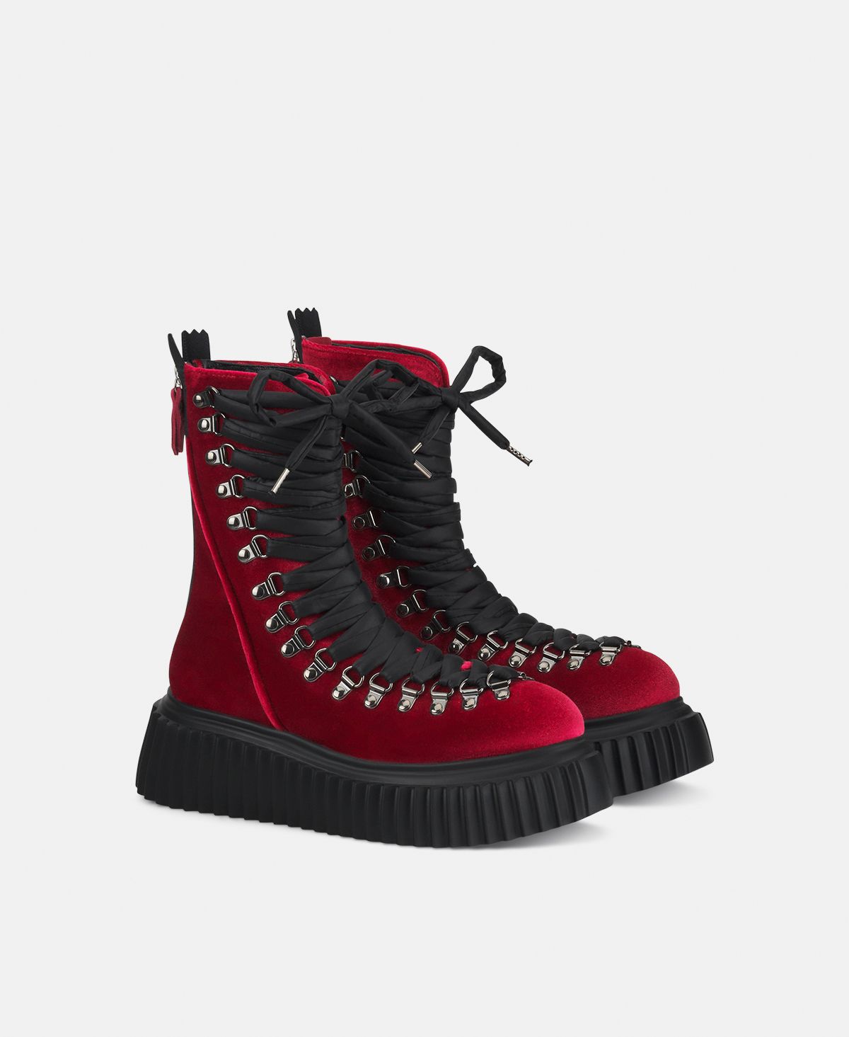 Agl Biker in pelle Rosso Dromo Velvet Outlet