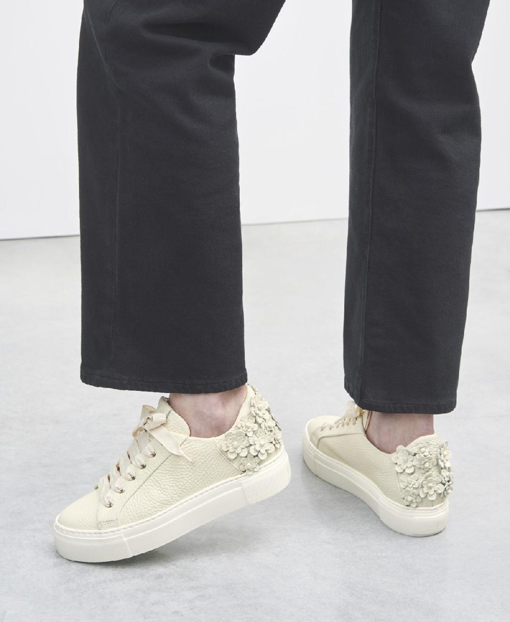 Agl Sneaker con fiori Avorio Eugenia 2025