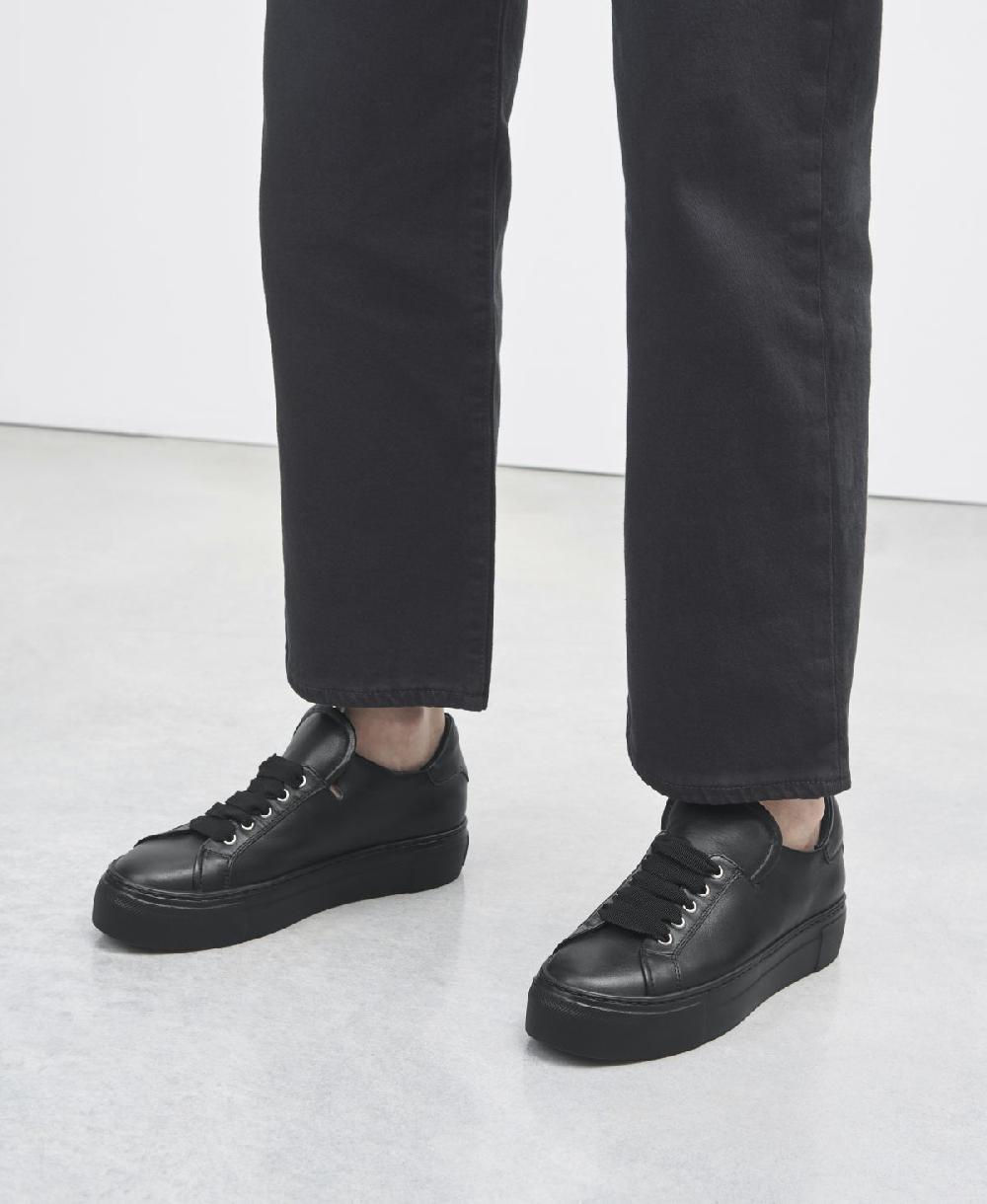Agl Sneaker in pelle Nero EDDA Promozione