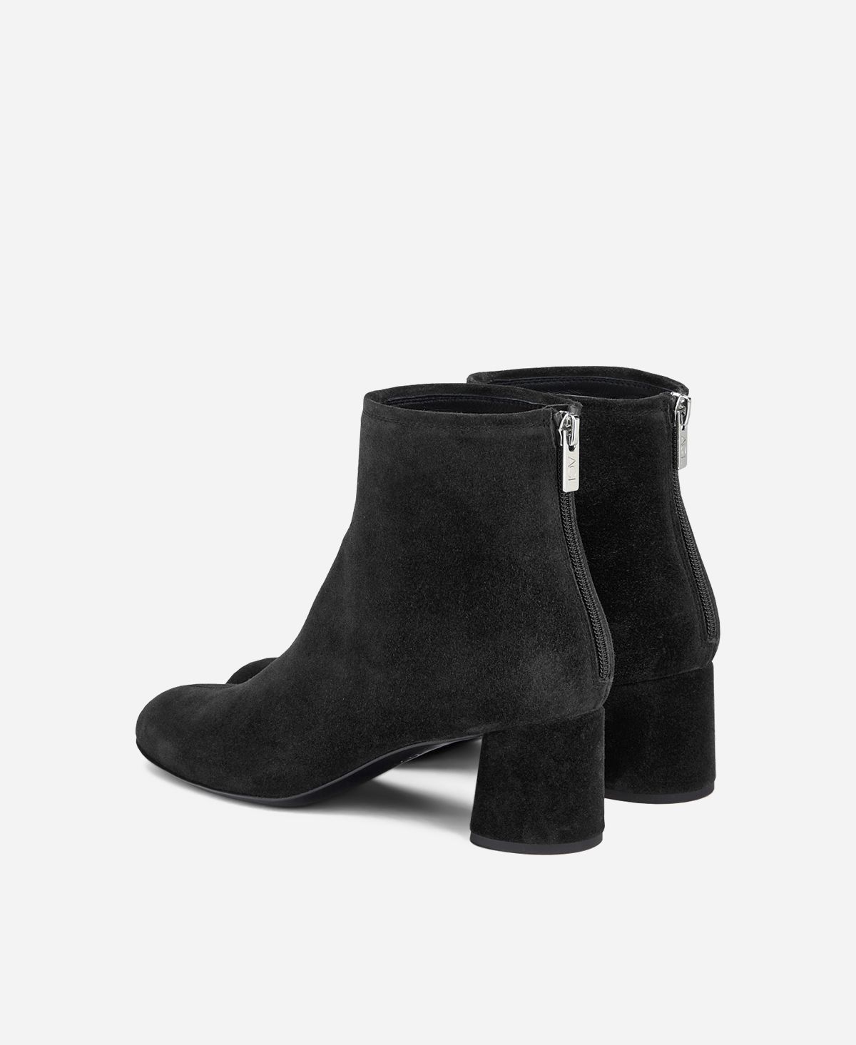 Agl Stivaletto in velour Nero OLGA Sottocosto