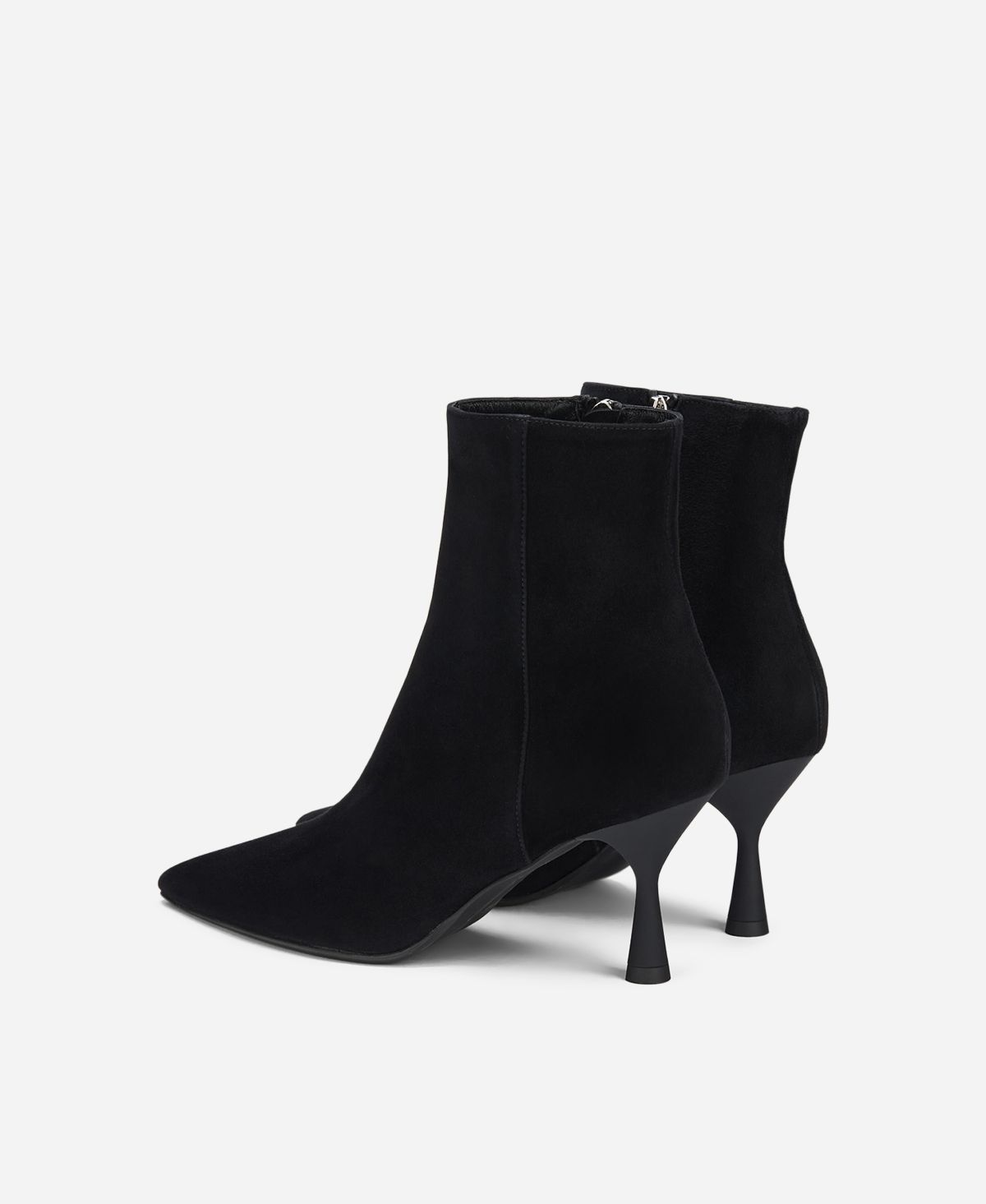 Agl Stivaletto in velour Nero IDE BOOTIE Offerta