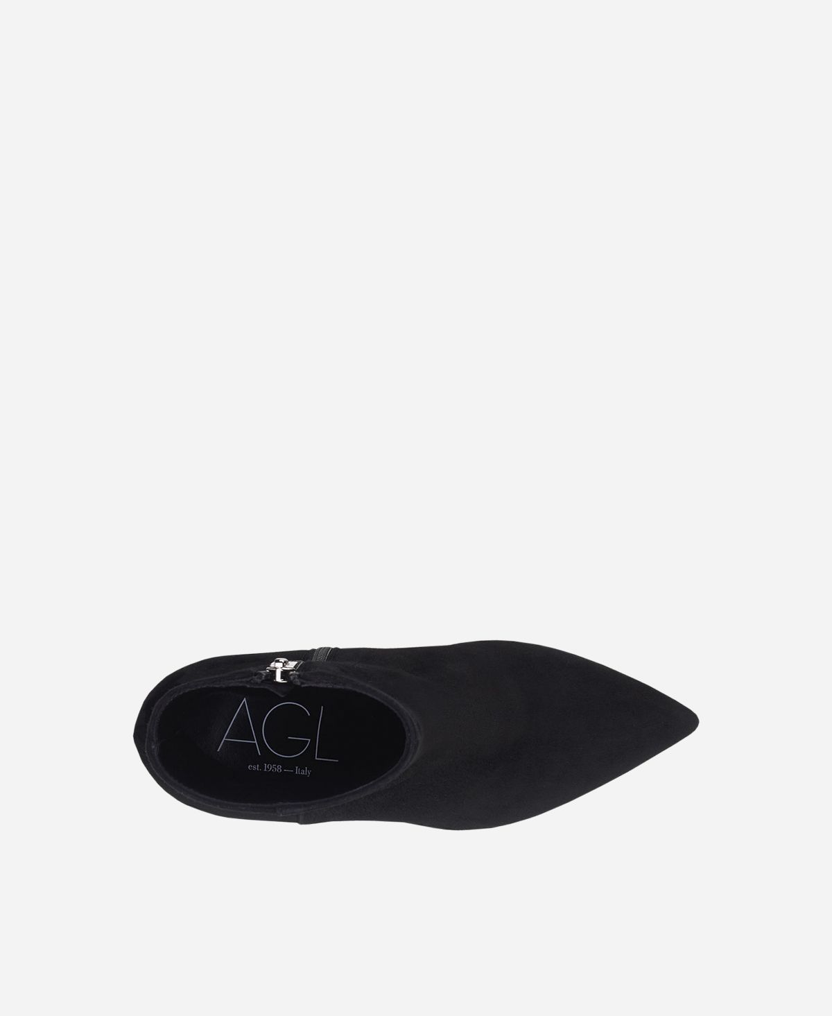 Agl Stivaletto in velour Nero IDE BOOTIE Offerta