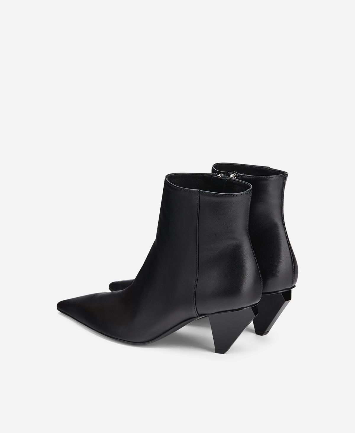 Agl Stivaletto in pelle Nero KNIFE BOOTIE Economico