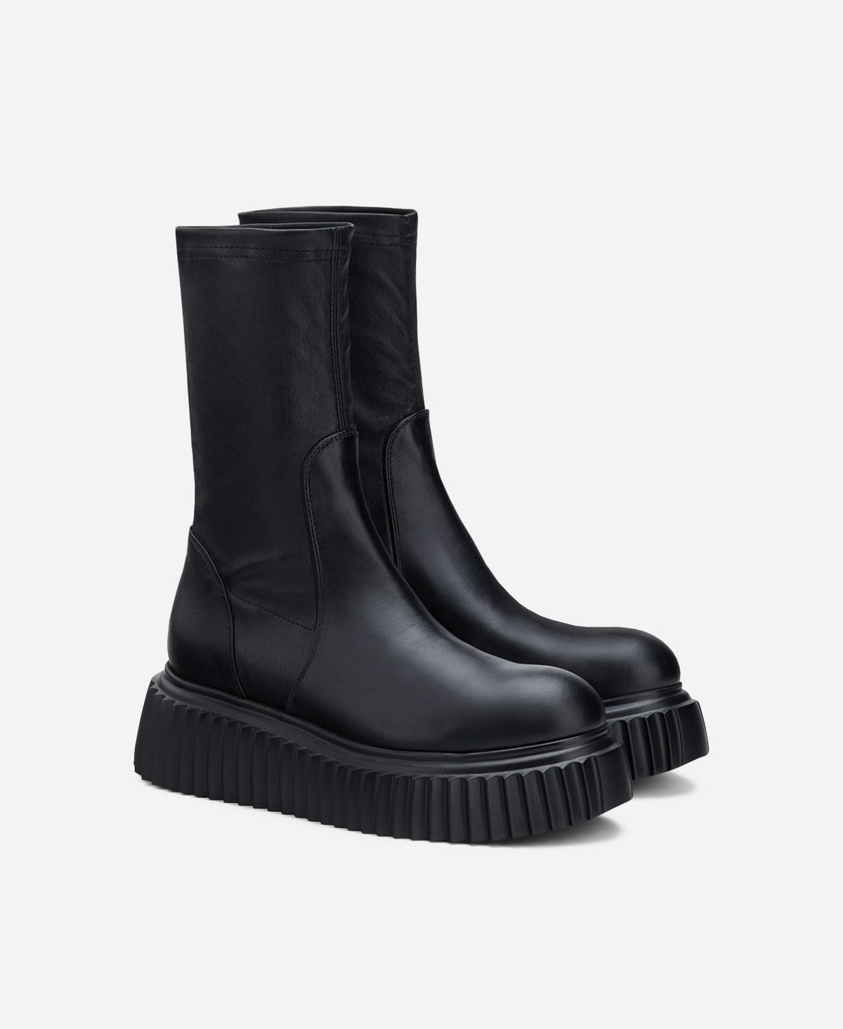Agl Stivaletto in nappa Nero MILAGROS STRETCH Saldi