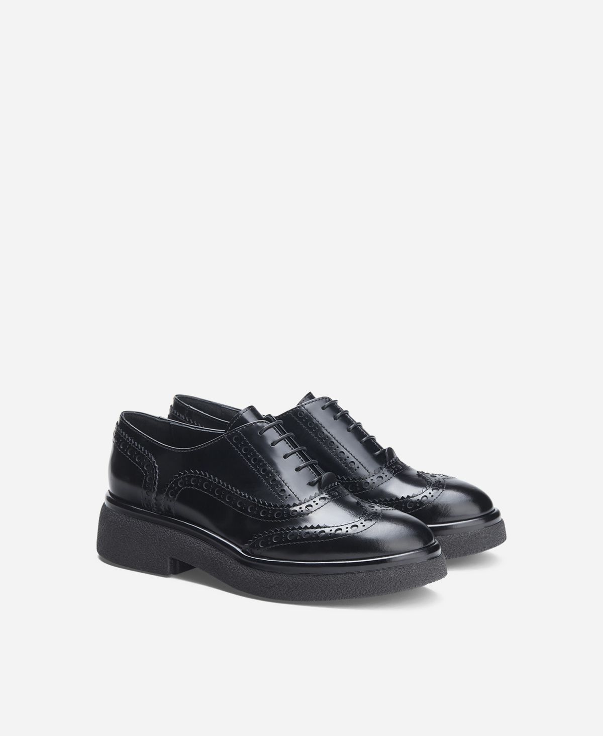 Agl Stringata in pelle Nero ALISON R LACE UP Italia