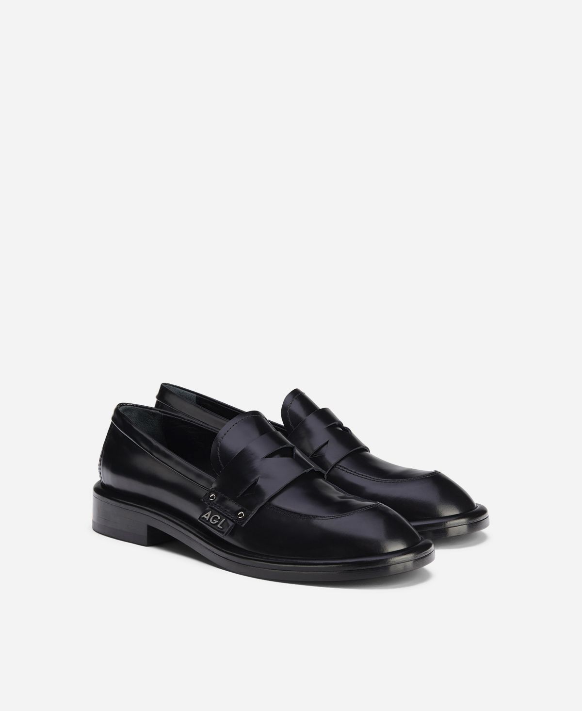 Agl Mocassino in pelle Nero ALISON MOC Online