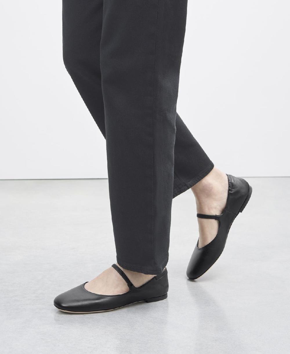 Agl Ballerina in pelle Nero Iris Pezzi Unici