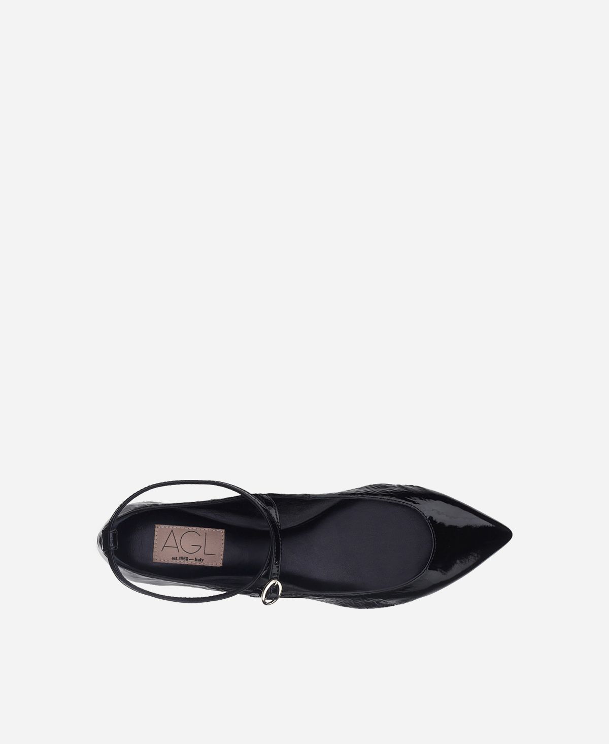 Agl Ballerina in pelle Nero Softy Ballet Soddisfazione Garantita