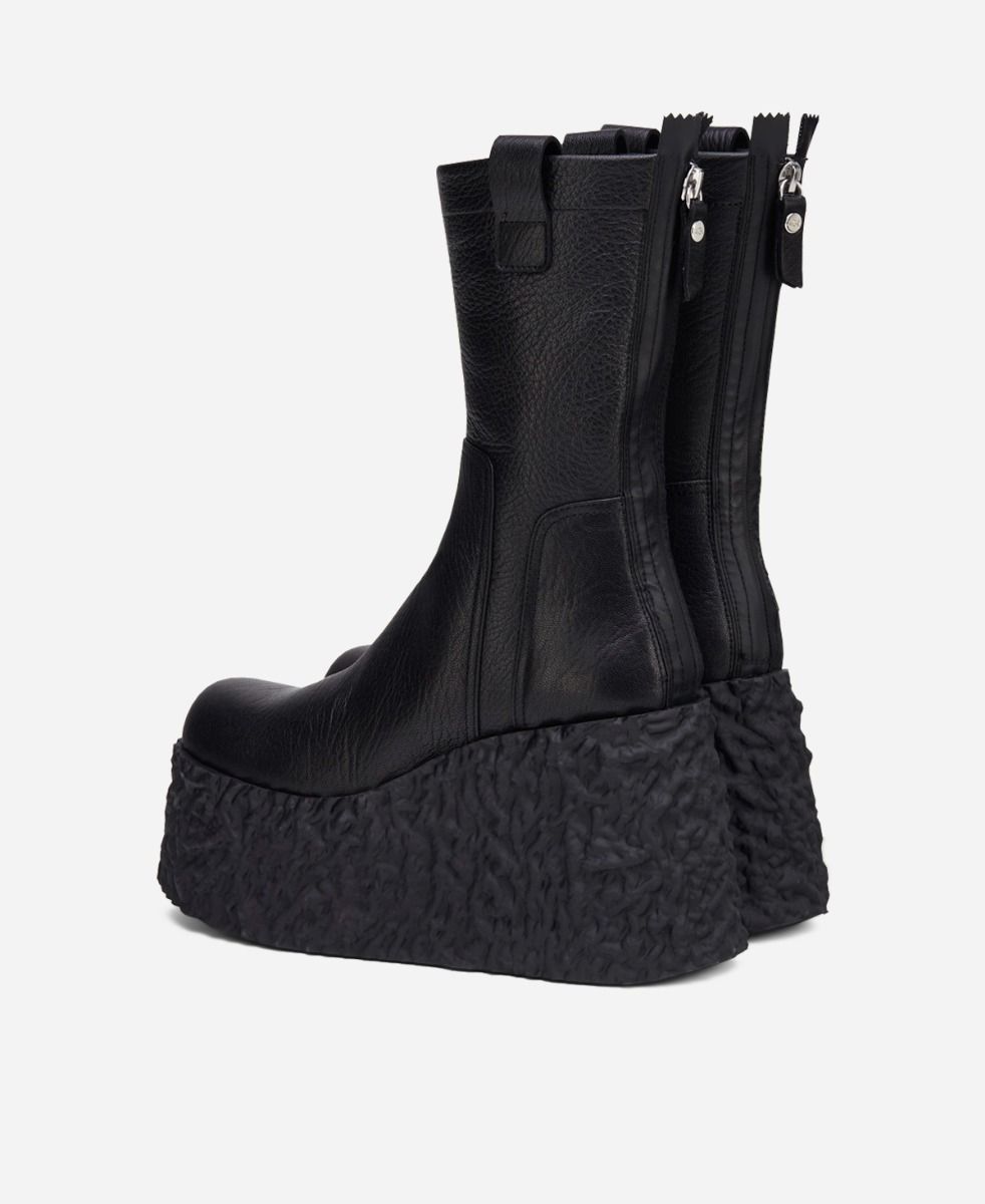 Agl Stivaletto in pelle Nero LAVA BOOTIE Consegna Veloce