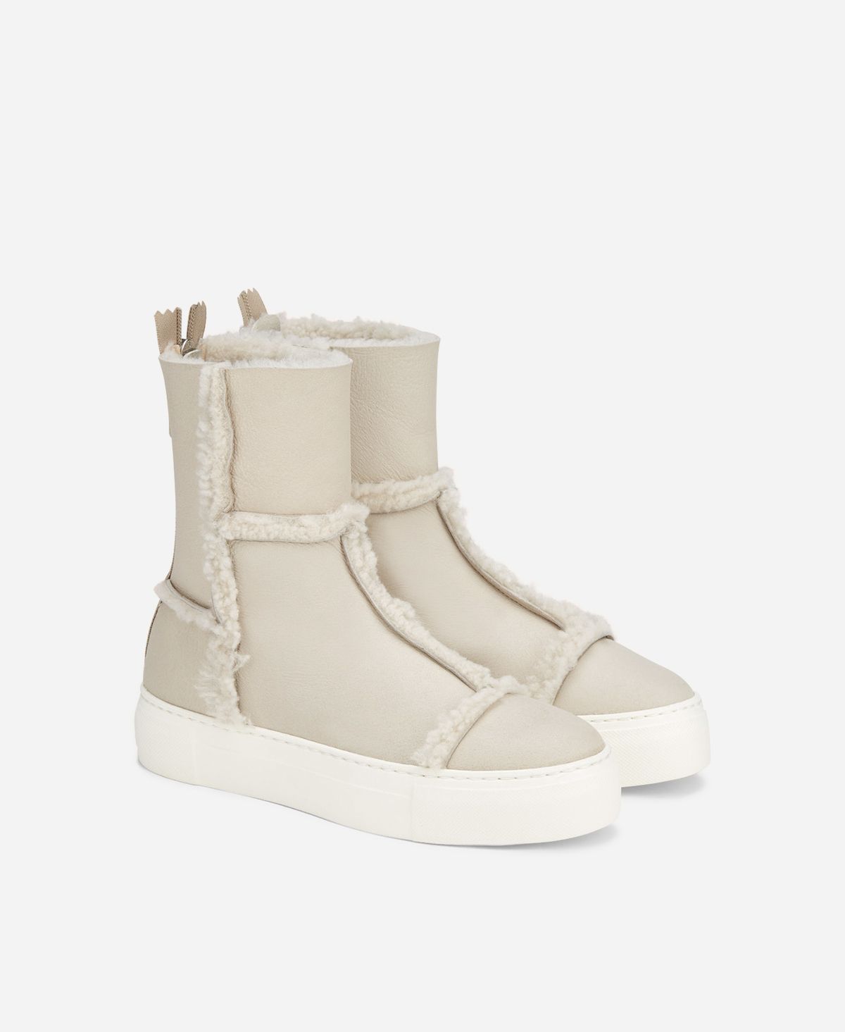 Agl Sneaker in montone Avorio ROSY Economico