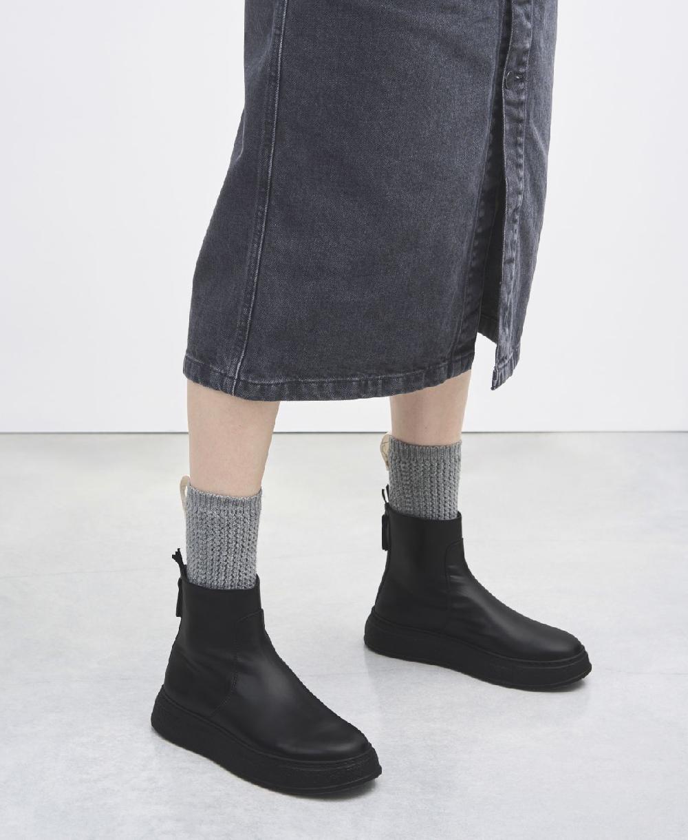 Agl Stivaletto in pelle Nero Giuly Online