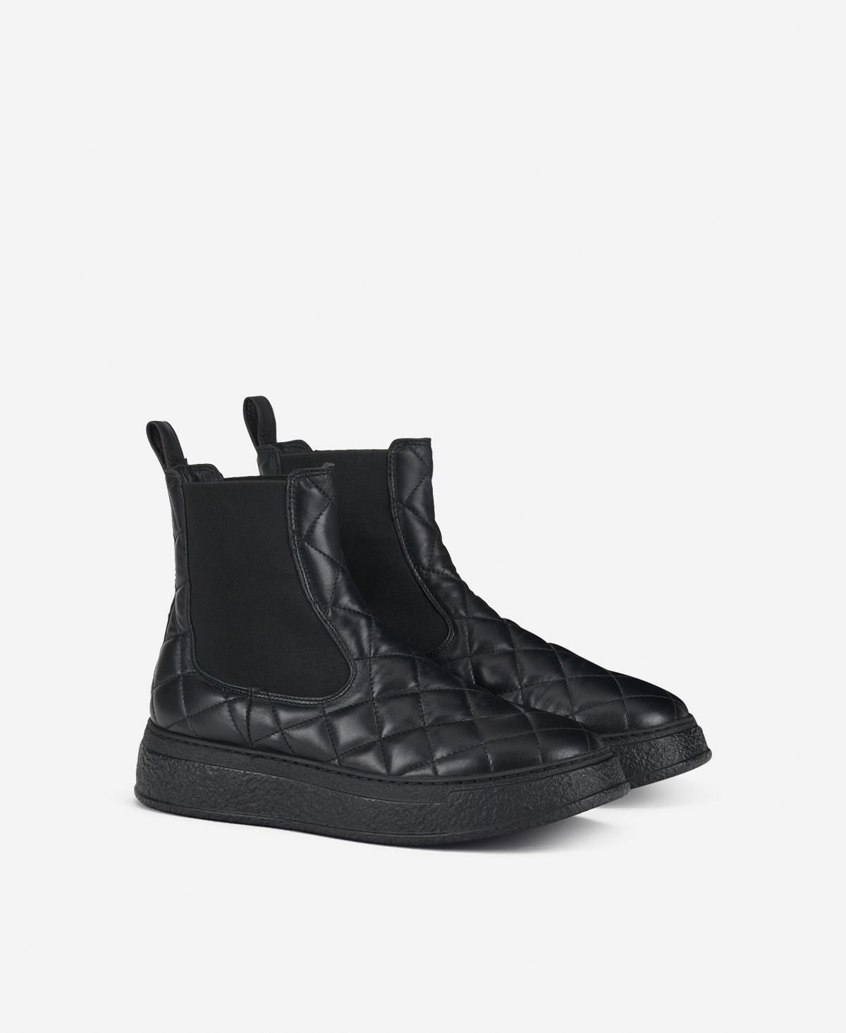 Agl Stivaletto matelassé Nero Giuly Beat In Vendita