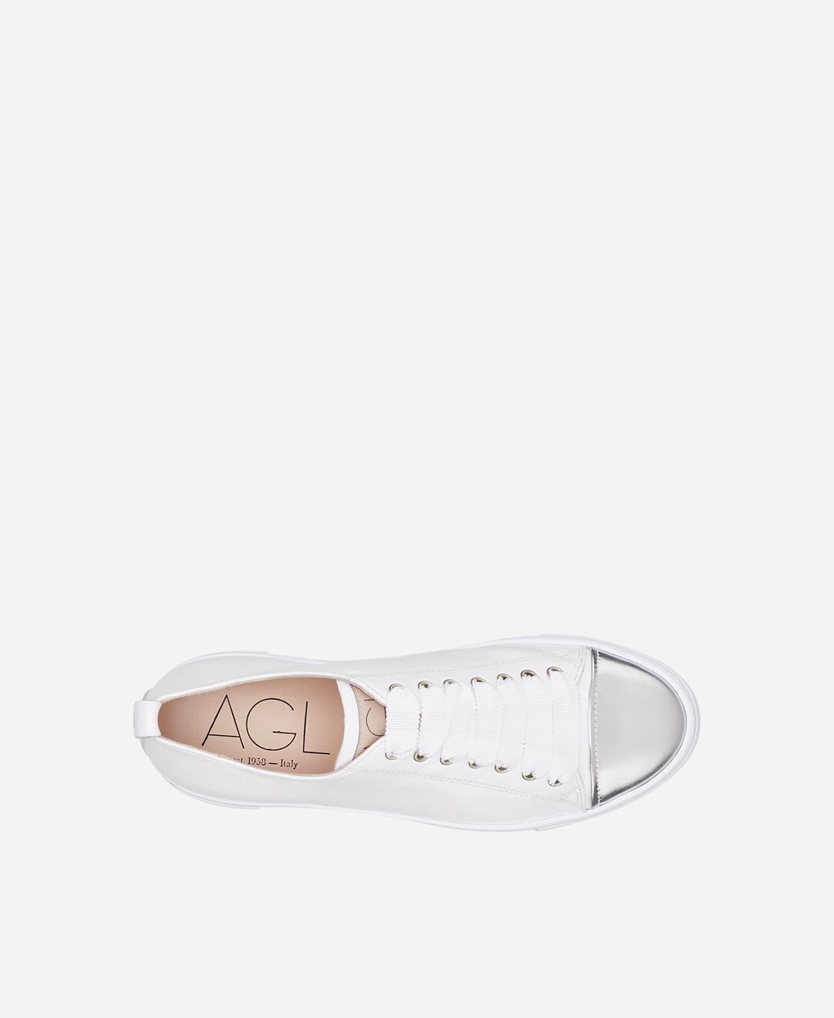 Agl Sneaker con puntina Bianco Mollie Nuova